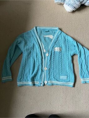 1989 Taylor Swift limited edition Blue Cable Knit Cardigan